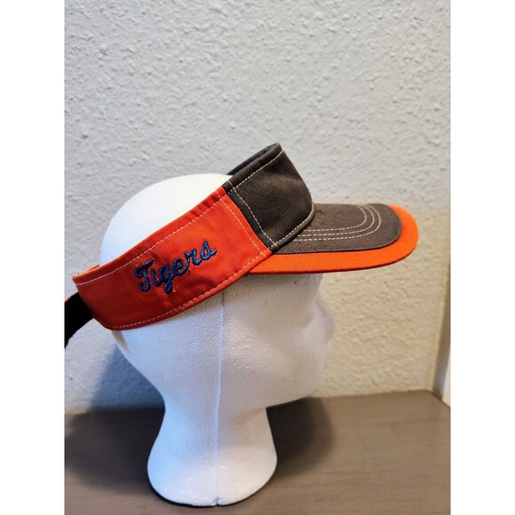 Richardson 775 Adjustable Clemson Tigers Orange Visor Hat NCAA Fast Shipping - Picture 6 of 10